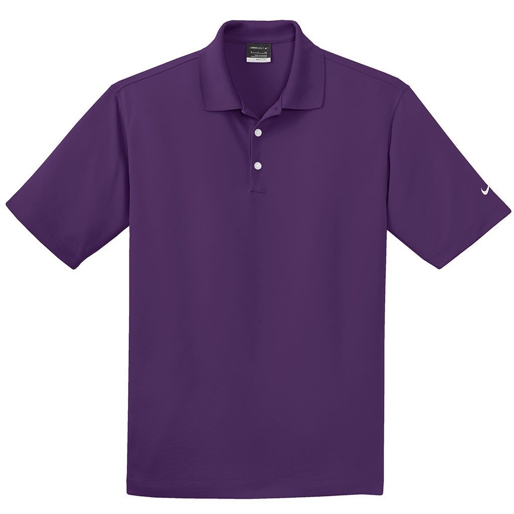 Nike Dri Fit Golf Polo Purple XXL